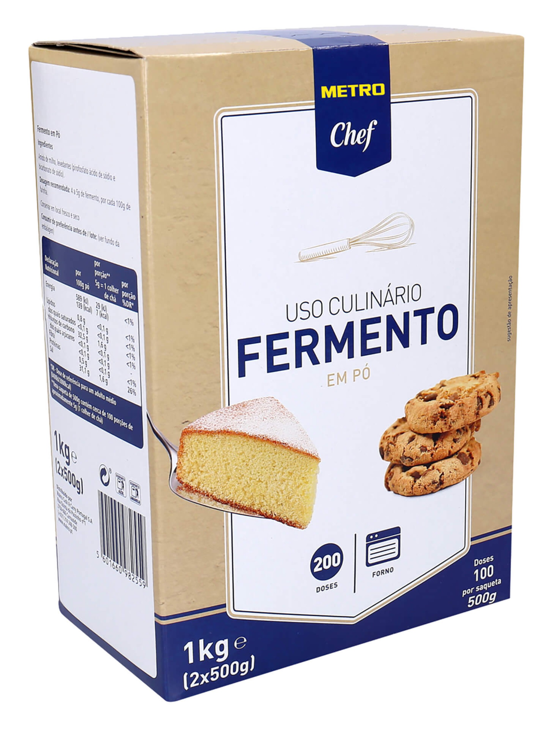 Fermento P� METRO Chef 4x2x500 g