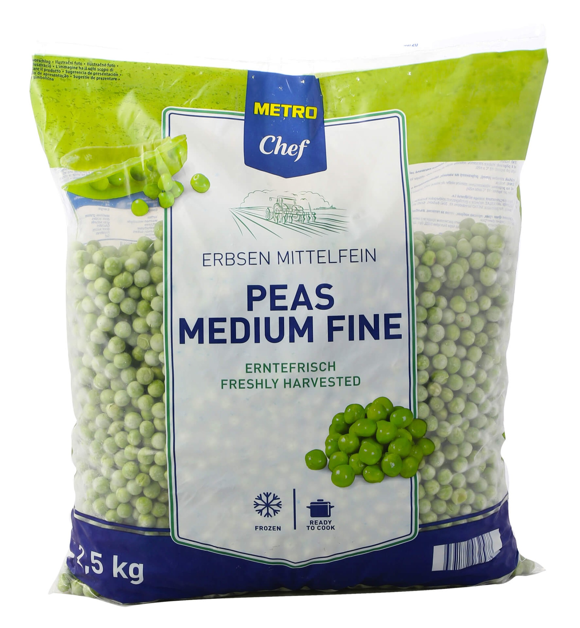 Ervilha M�dia Congelada METRO Chef 4x2,5 kg