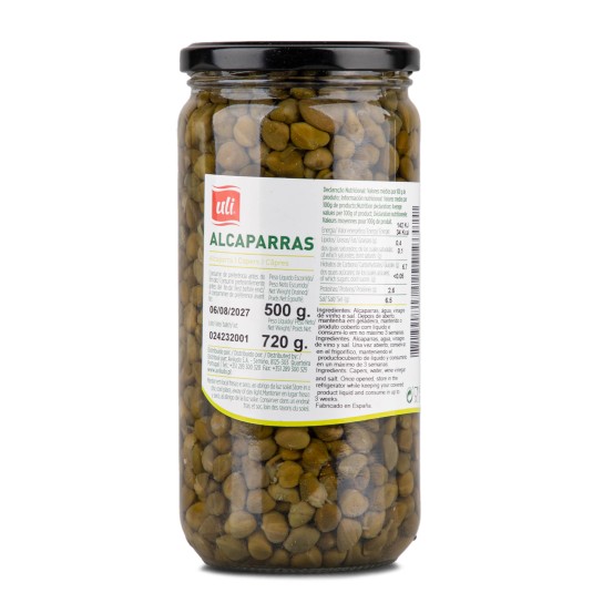 Alcaparras Uli Frasco 6x720 g Alcaparras Uli Frasco 6x720 g