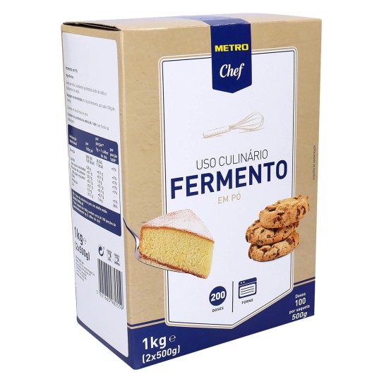 Fermento Pó METRO Chef 3x2x500 g Fermento Pó METRO Chef 3x2x500 g