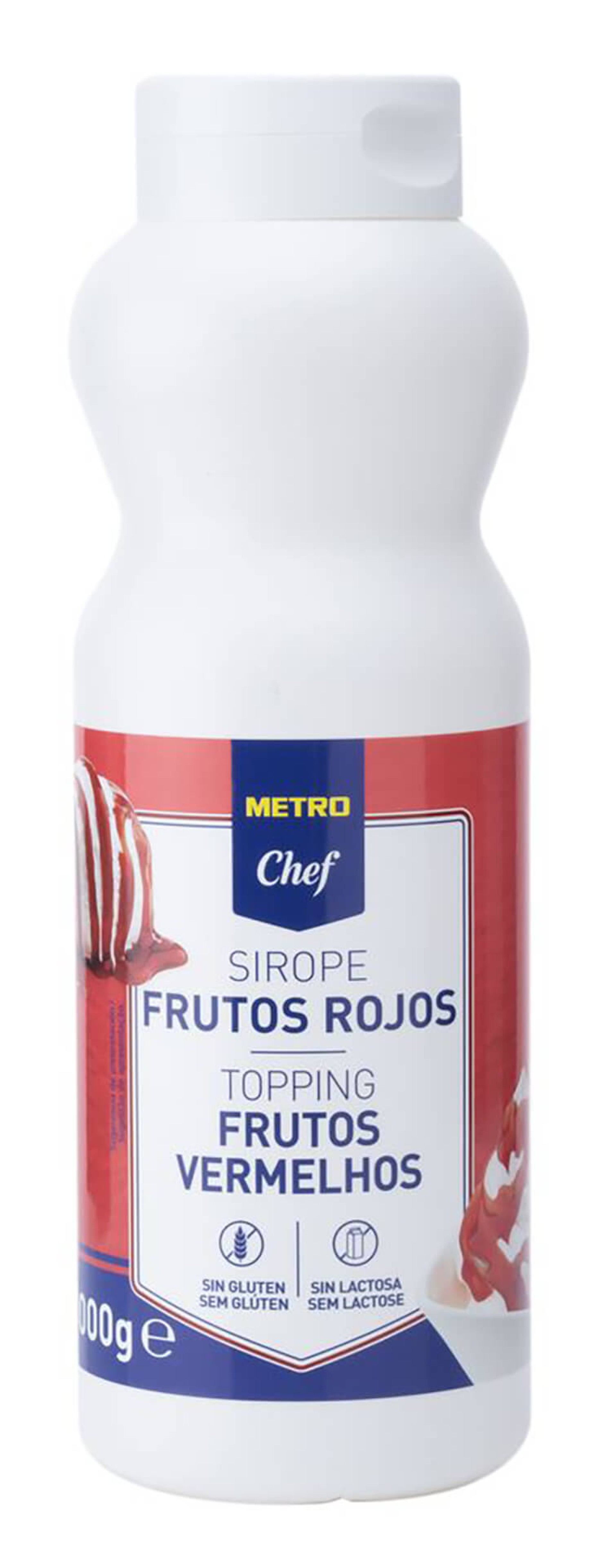 Topping Liquido Frutos Vermelhos METRO Chef 1 kg Topping Liquido Frutos Vermelhos METRO Chef 1 kg