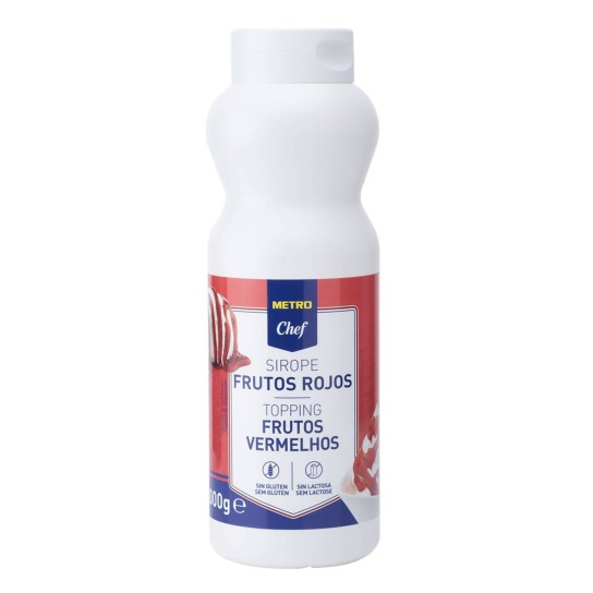 Topping Liquido Frutos Vermelhos METRO Chef 1 kg