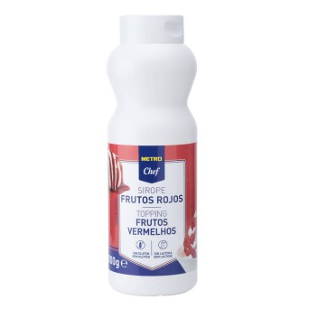 Topping Liquido Frutos Vermelhos METRO Chef 1 kg