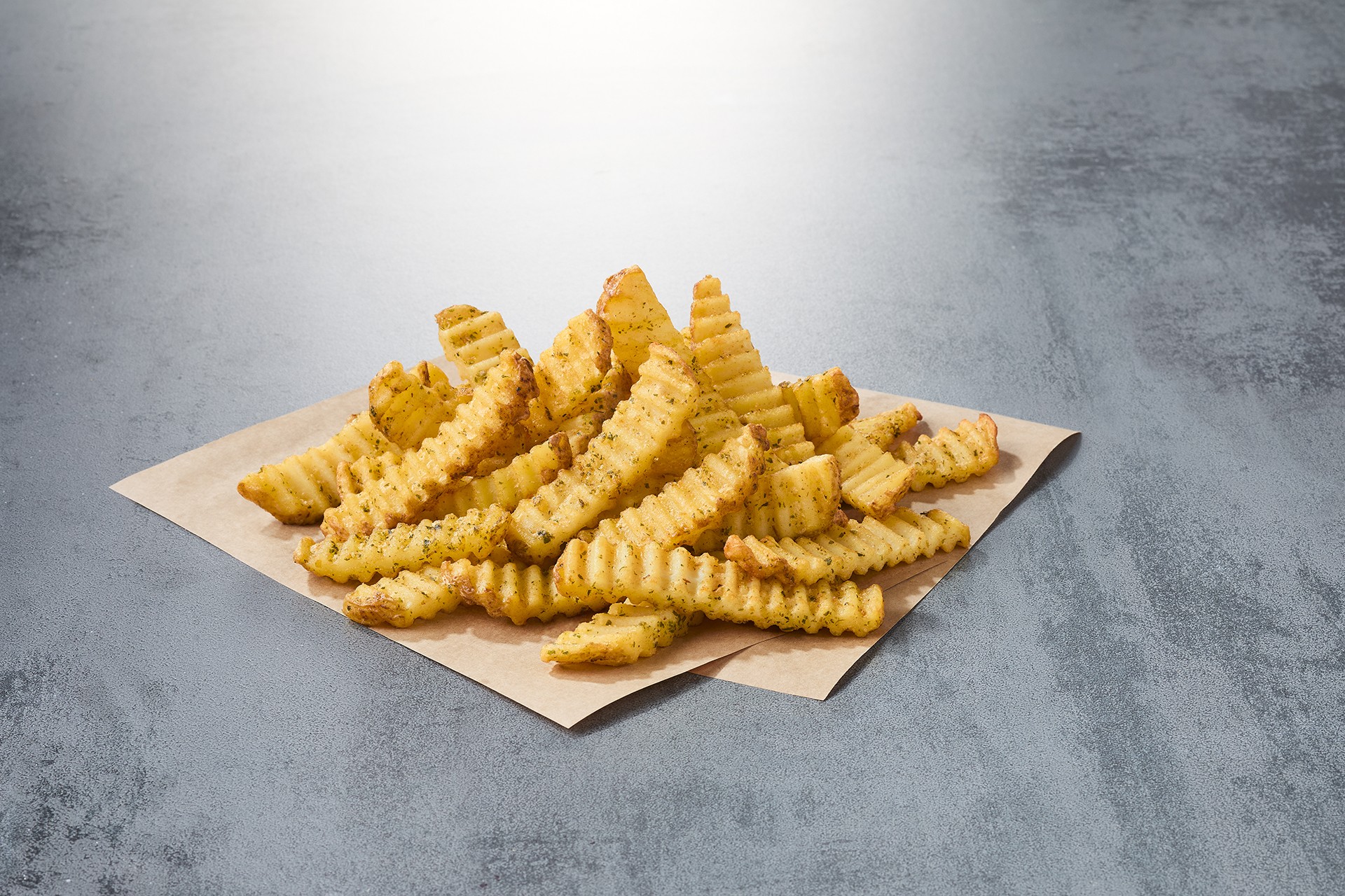 Batata Crinkers c/ Pele Ervas Congelada Mccain 4x2,5Kg