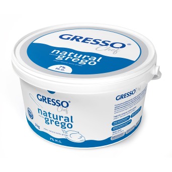 Iogurte Estilo Grego Gresso Chef 3 kg