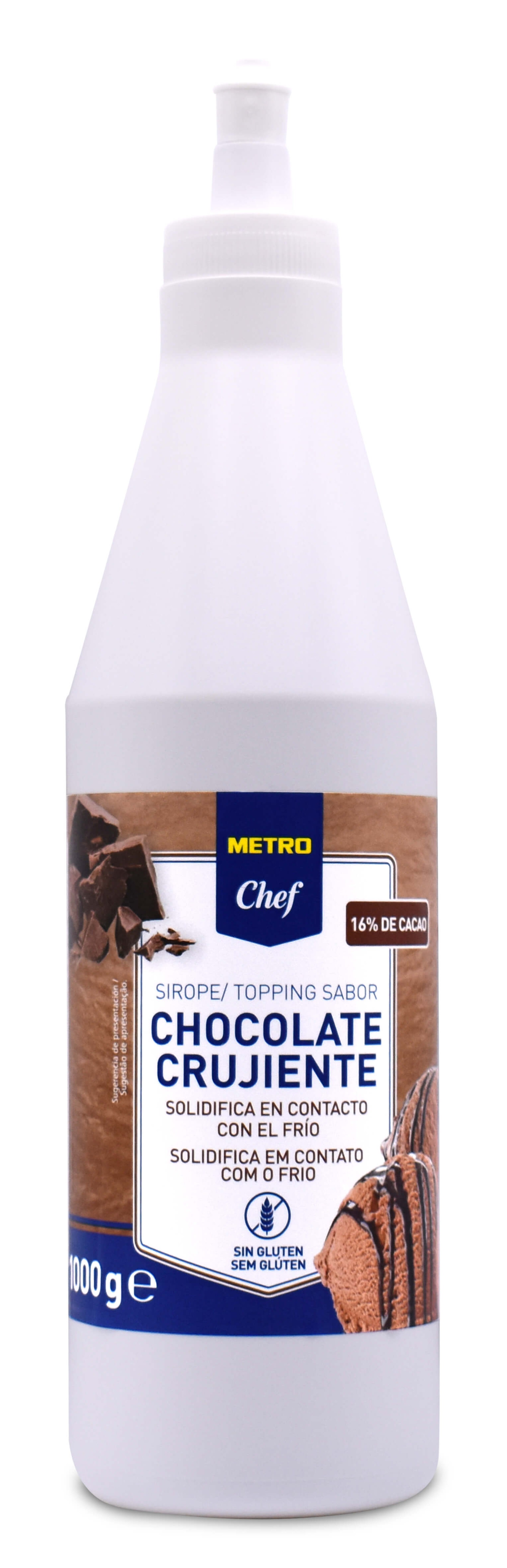 Topping Liquido Chocolate Crocante METRO Chef 1 kg