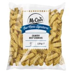 Batata Crinkers c/ Pele Ervas Congelada Mccain 4x2,5Kg