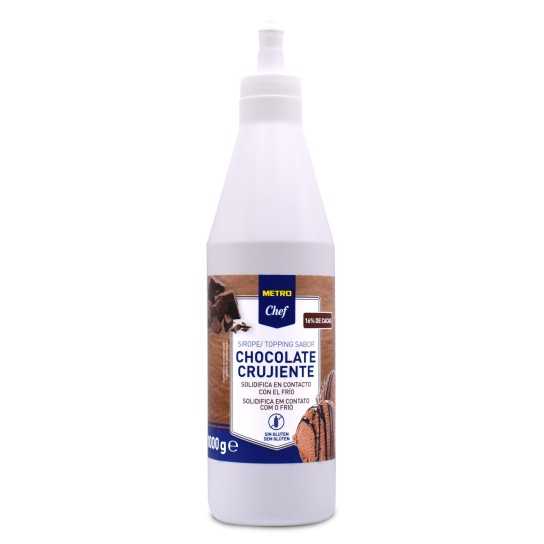 Topping Liquido Chocolate Crocante METRO Chef 1 kg