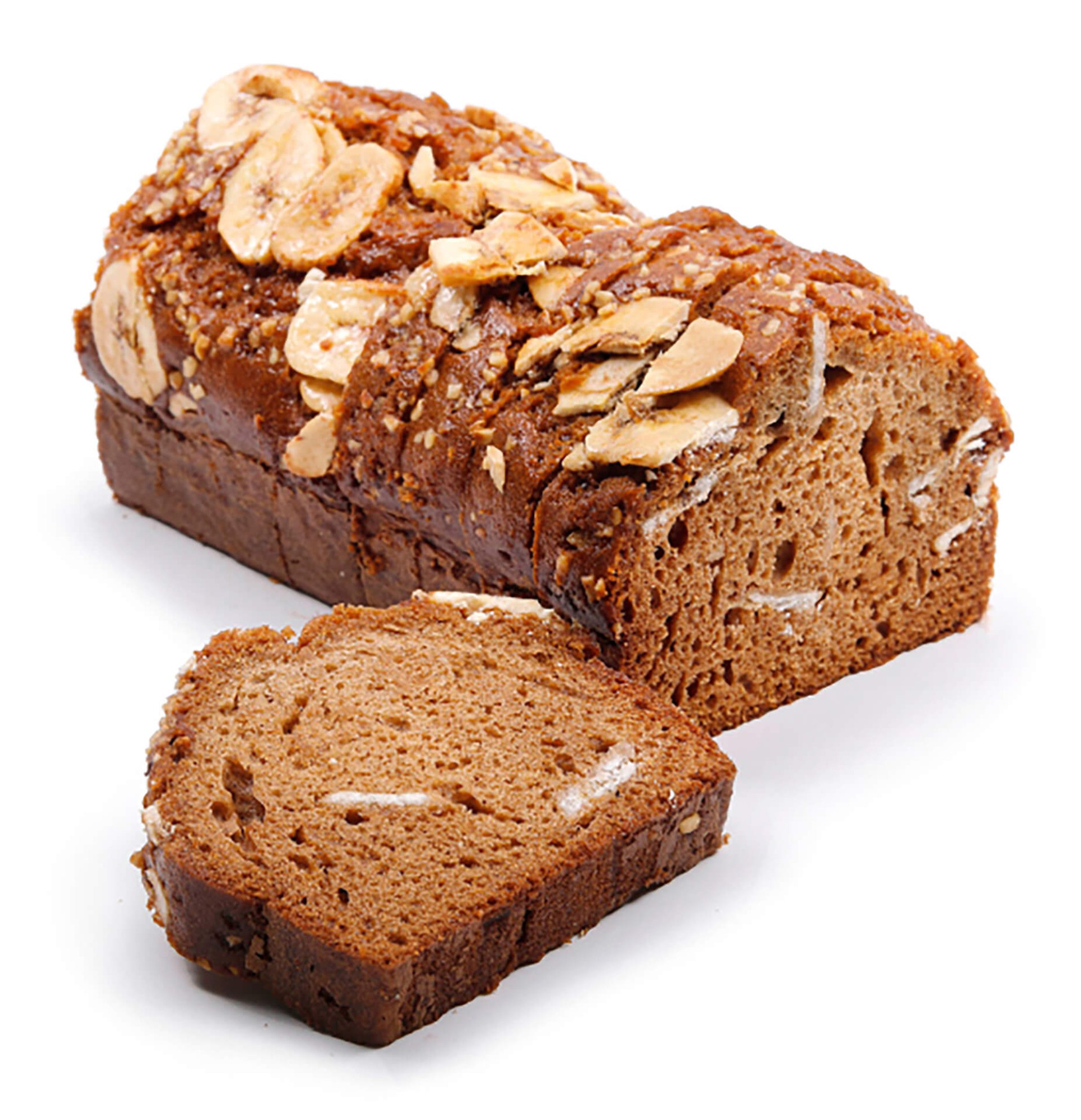 Bolo Banana Fatiado Congelado 25x75 g