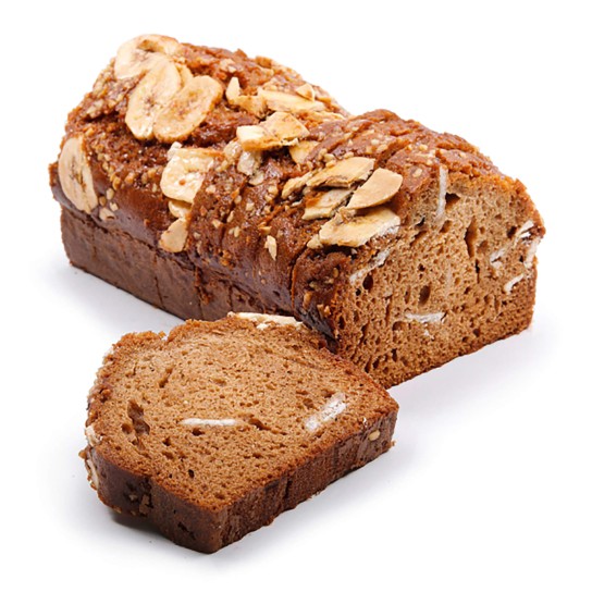 Bolo Banana Fatiado Congelado 25x75 g