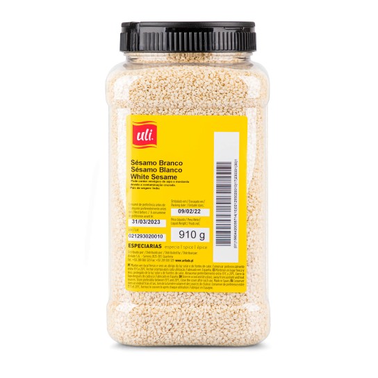 Semente Sesamo Branco Uli Pet 810 g