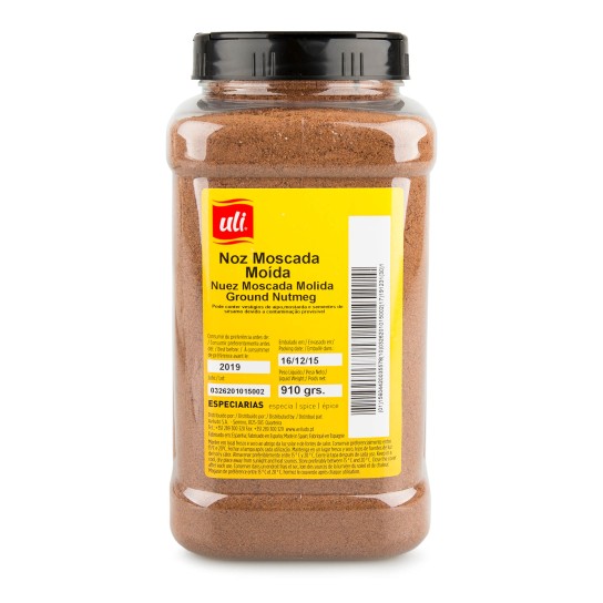 Noz Moscada Moida Uli Pet 810 g Noz Moscada Moida Uli Pet 810 g