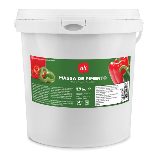 Massa Pimento Uli Balde 5,7 kg
