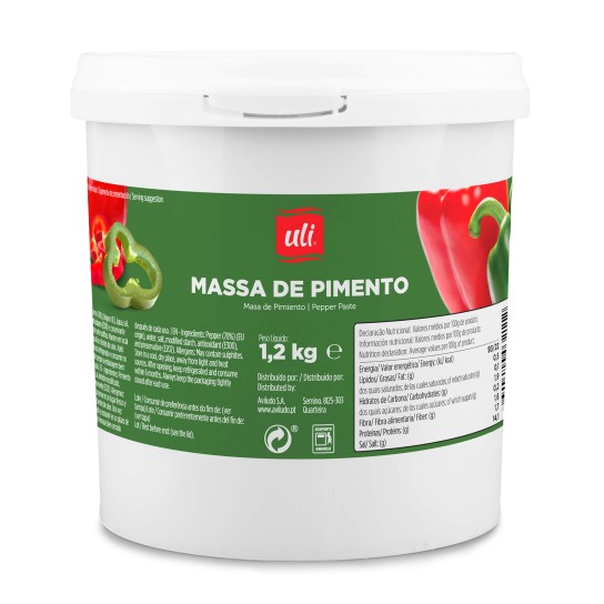Massa Pimento Uli 1200 ml