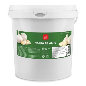 Massa Alho c/ Sal Uli Balde 5,7 kg