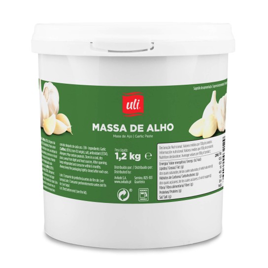 Massa Alho Uli 1200 g