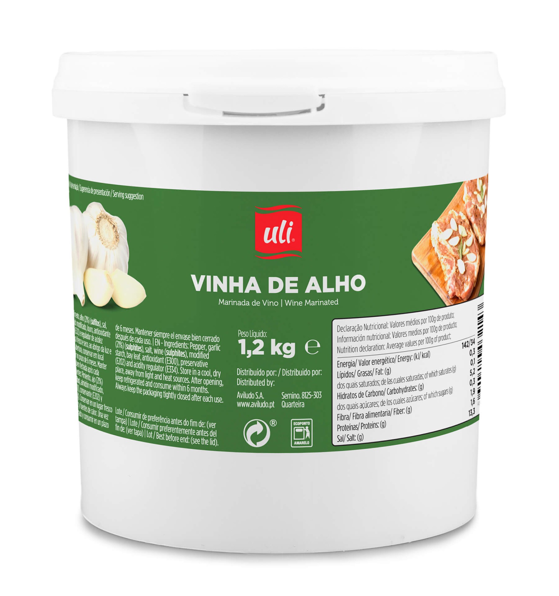 Vinha Alho Uli 1200 g