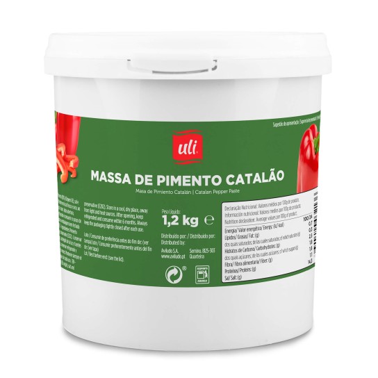 Massa Pimento Catal�o Uli Balde 1200 g
