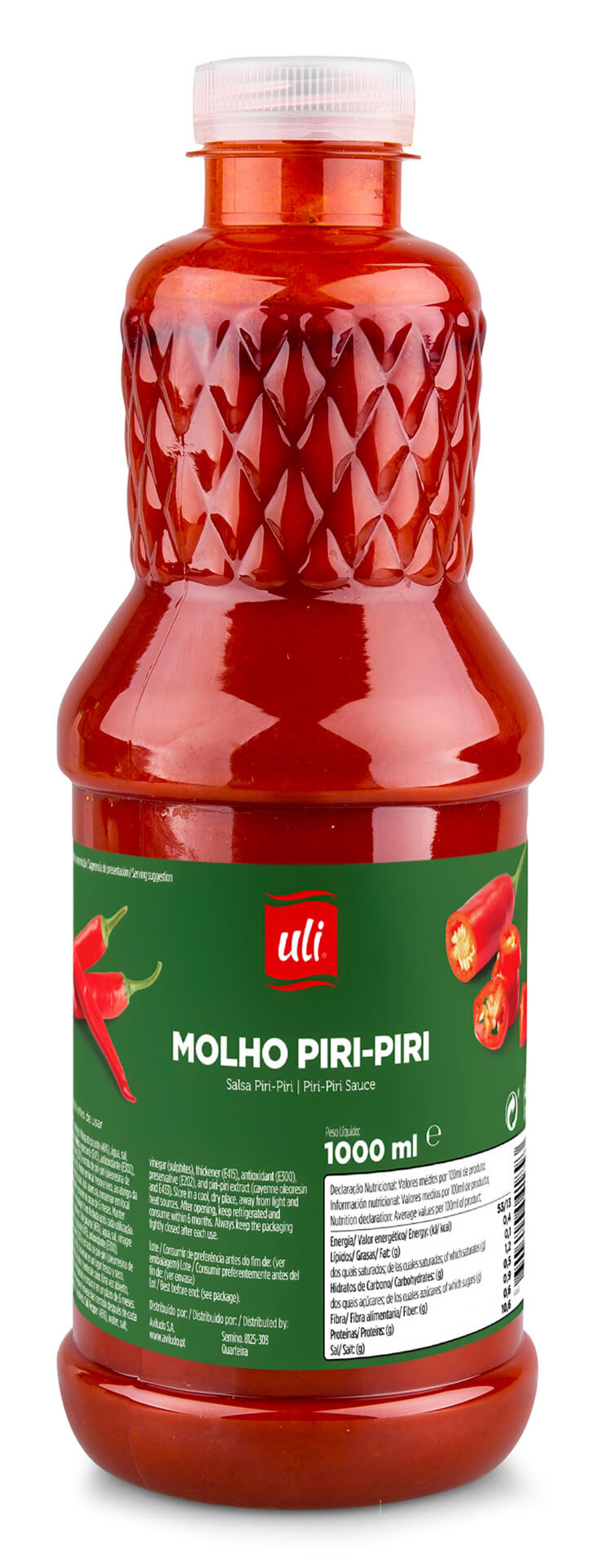 Piri-Piri Molho Uli 1000 ml