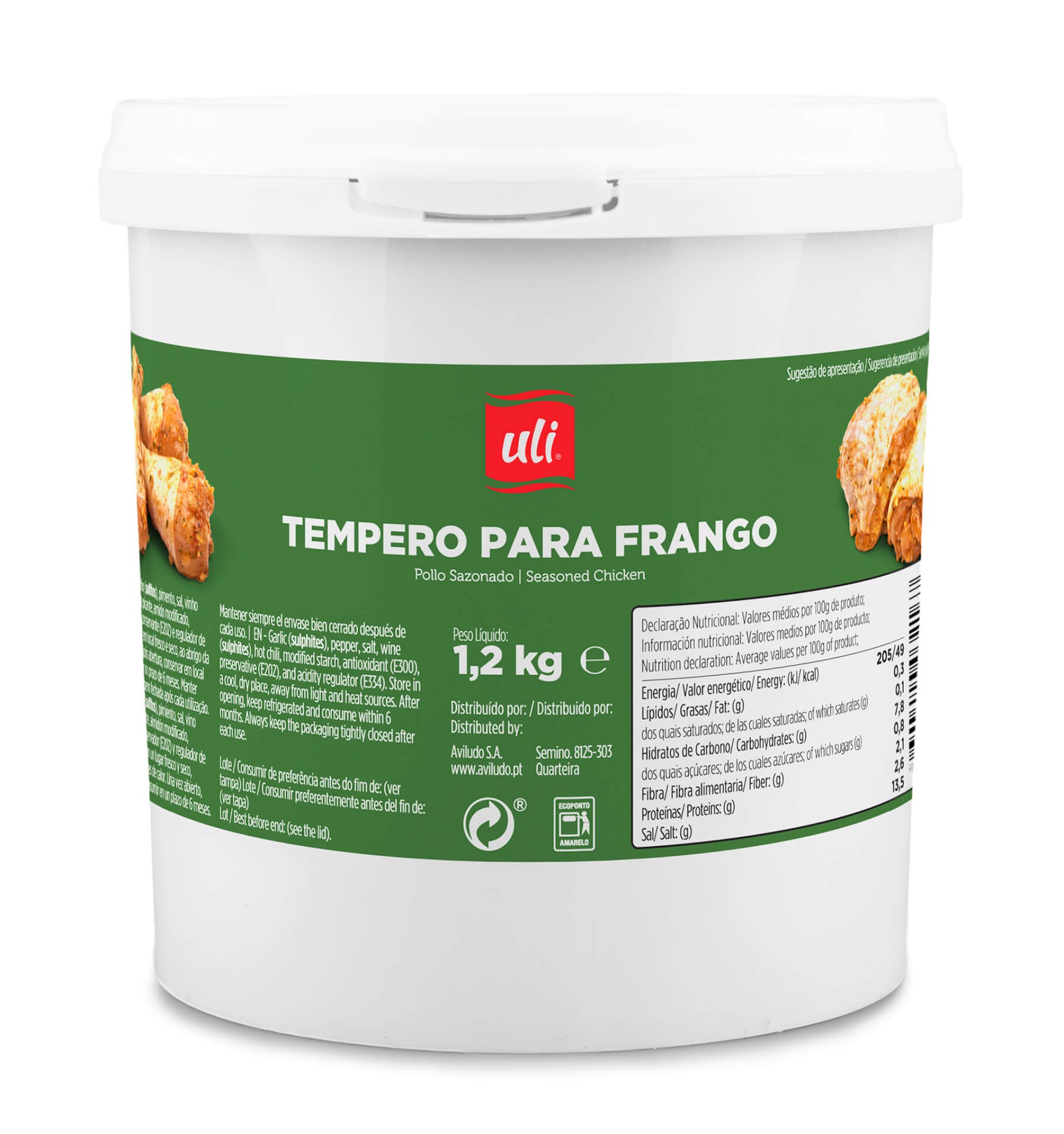Tempero Frango Uli 1200 g