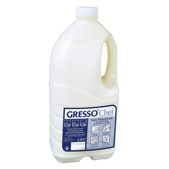 Nata Pasteurizada Gresso 2x2,5 l