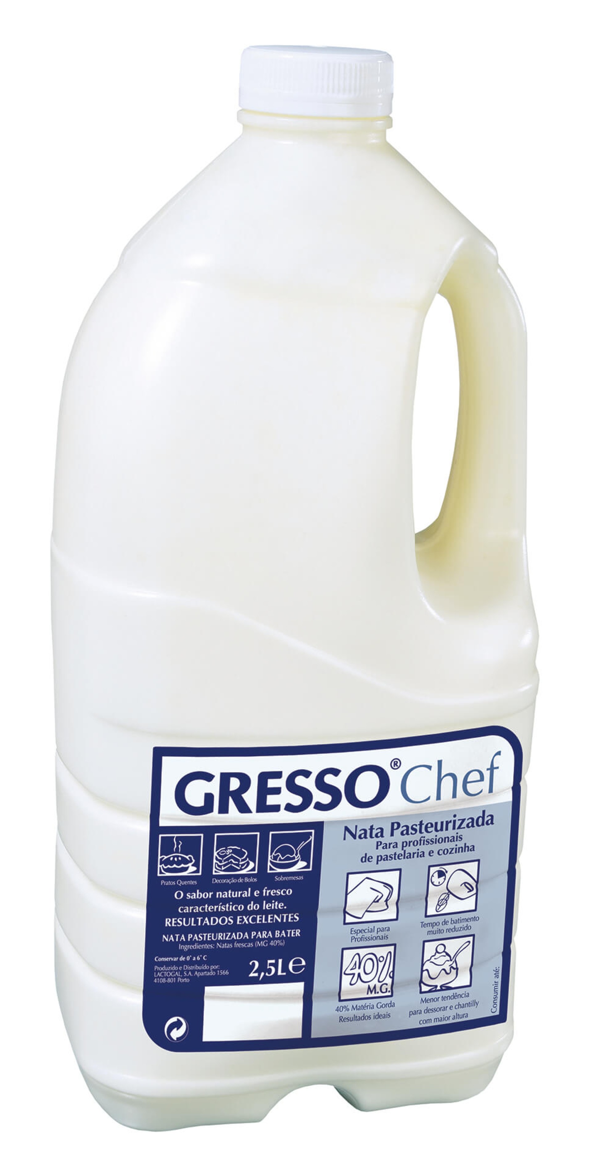 Nata Pasteurizada Gresso 2x2,5 l