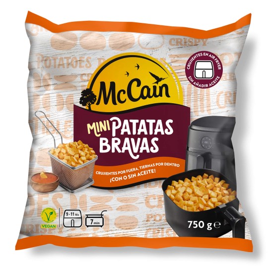 Batata Bravas Mini Congelada McCain 12x750 g