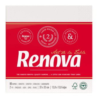 Guardanapo 2F 33X33 RENOVA 36 un