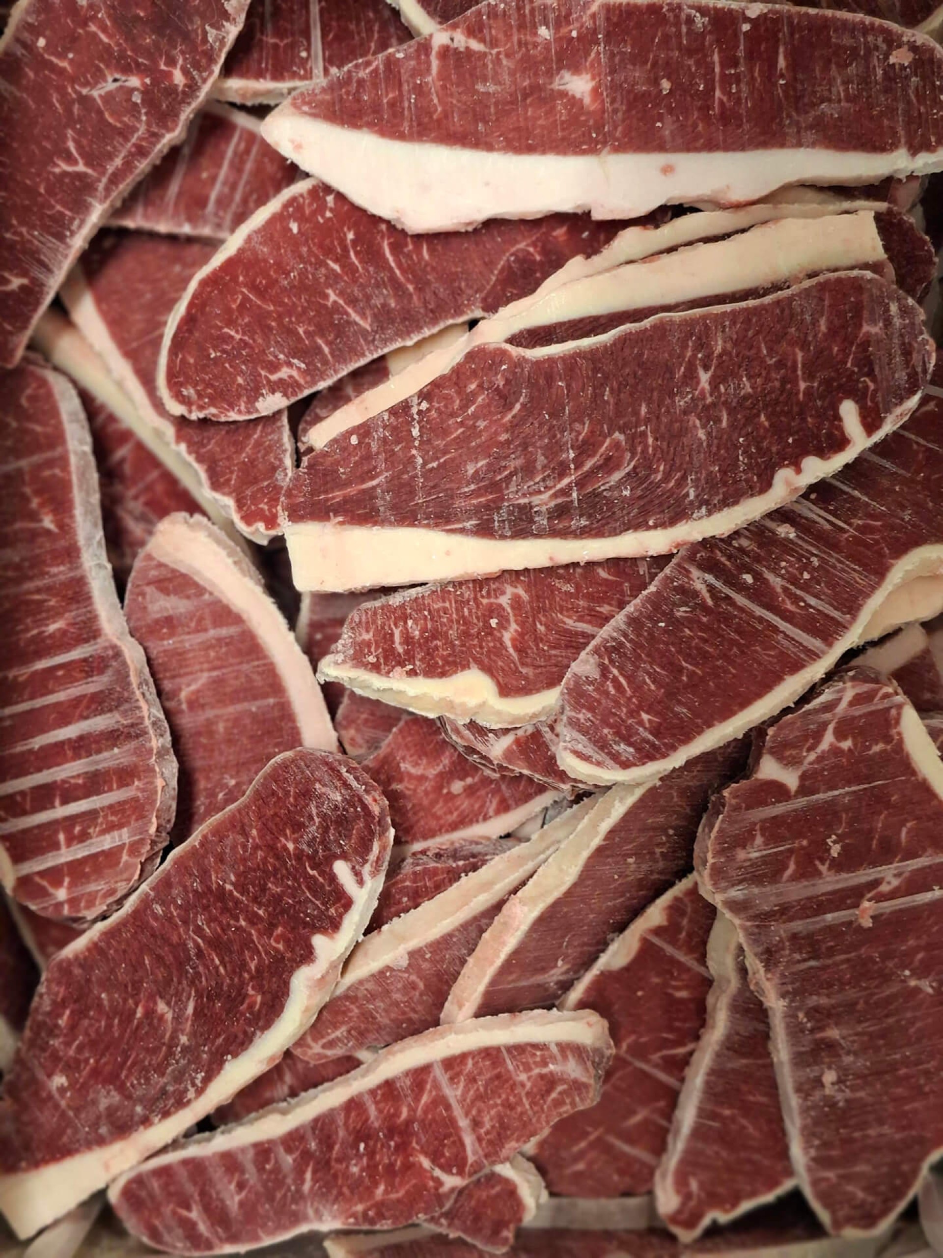 Bovino Picanha AA Fatiada Congelada Uli Avulso Cx +/- 5 kg