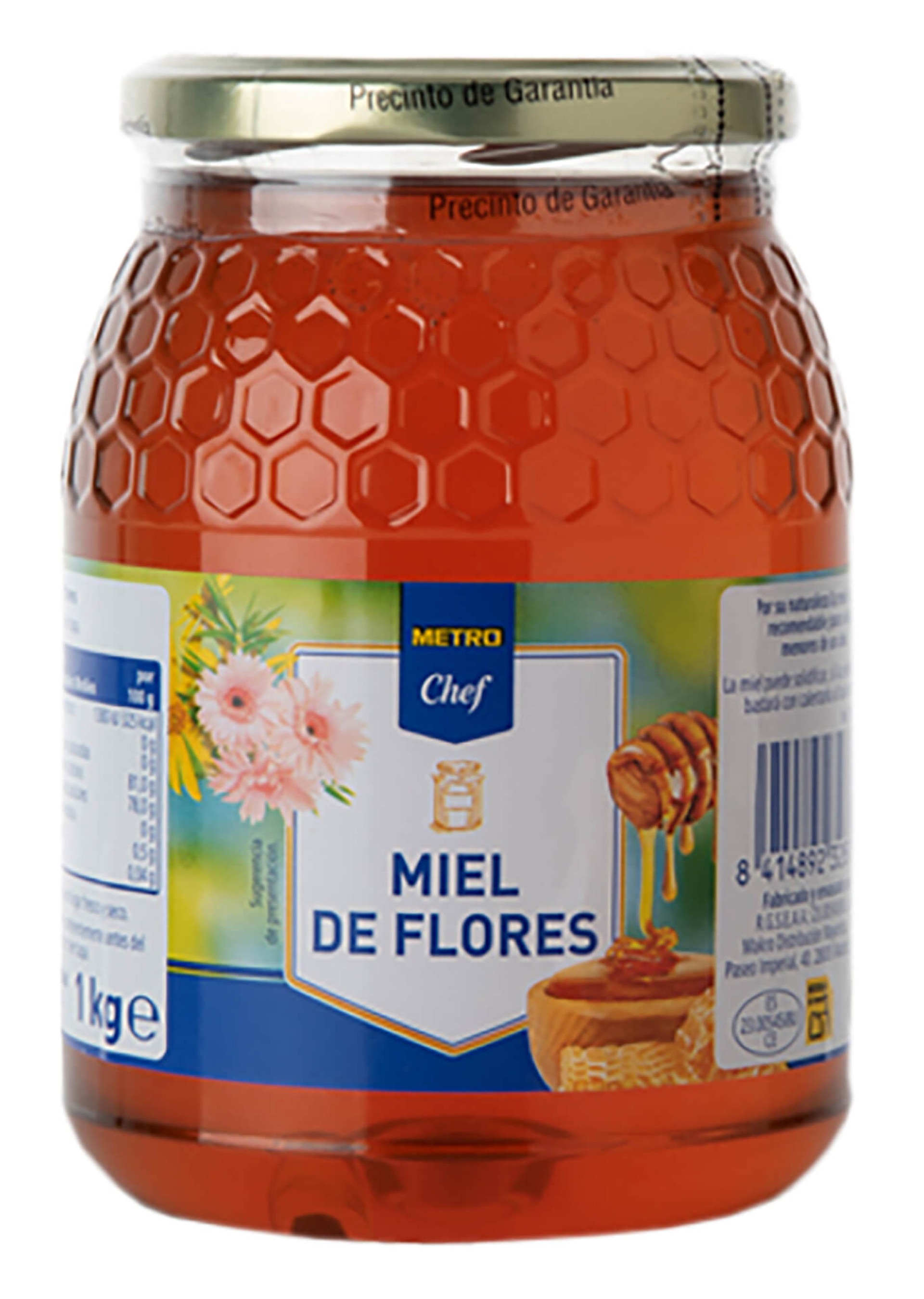 Mel Flores Metro Chef Frasco 1 kg Mel Flores Metro Chef Frasco 1 kg