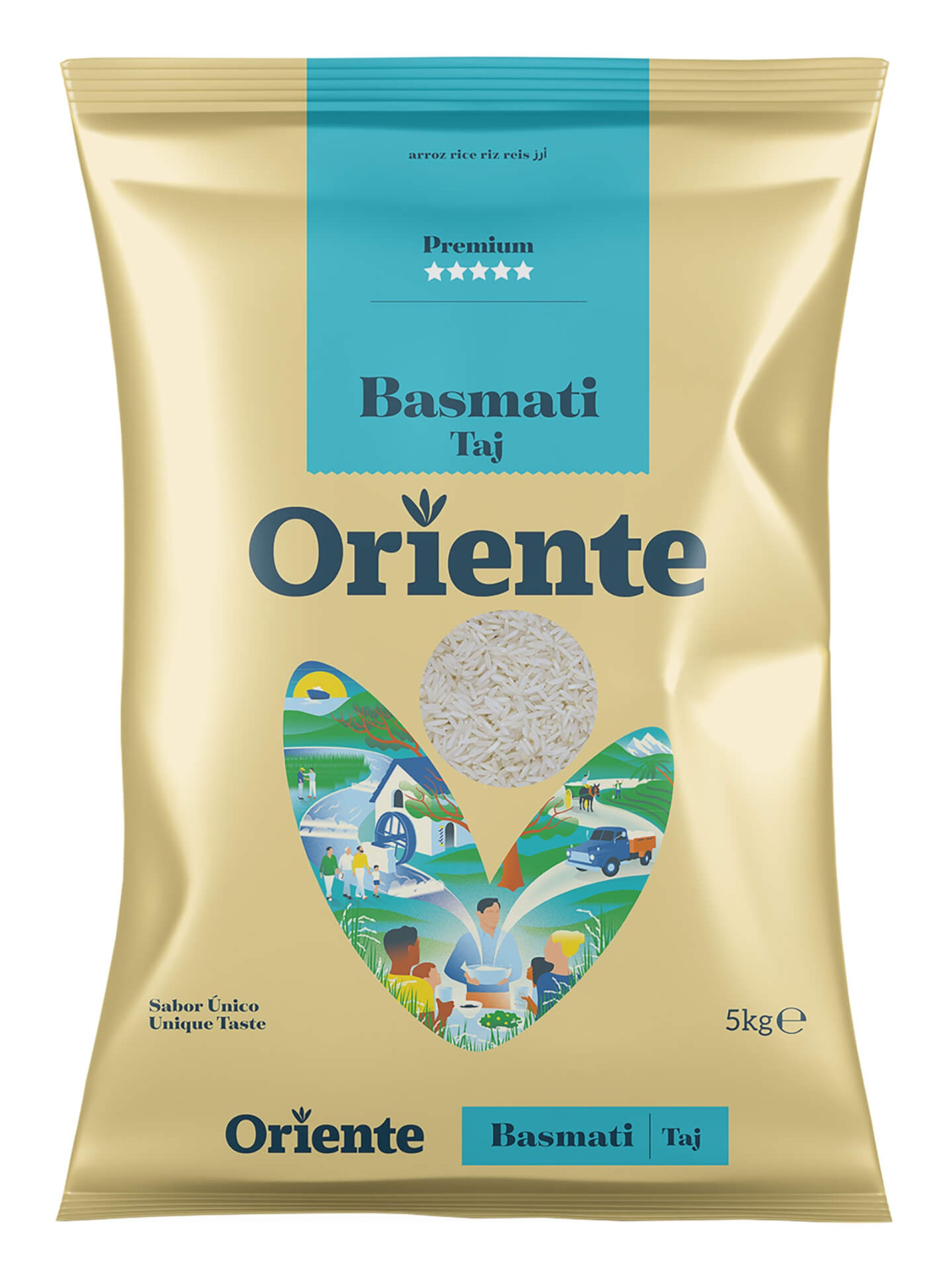 Arroz Basmati Mundo Oriente 5 kg Arroz Basmati Mundo Oriente 5 kg