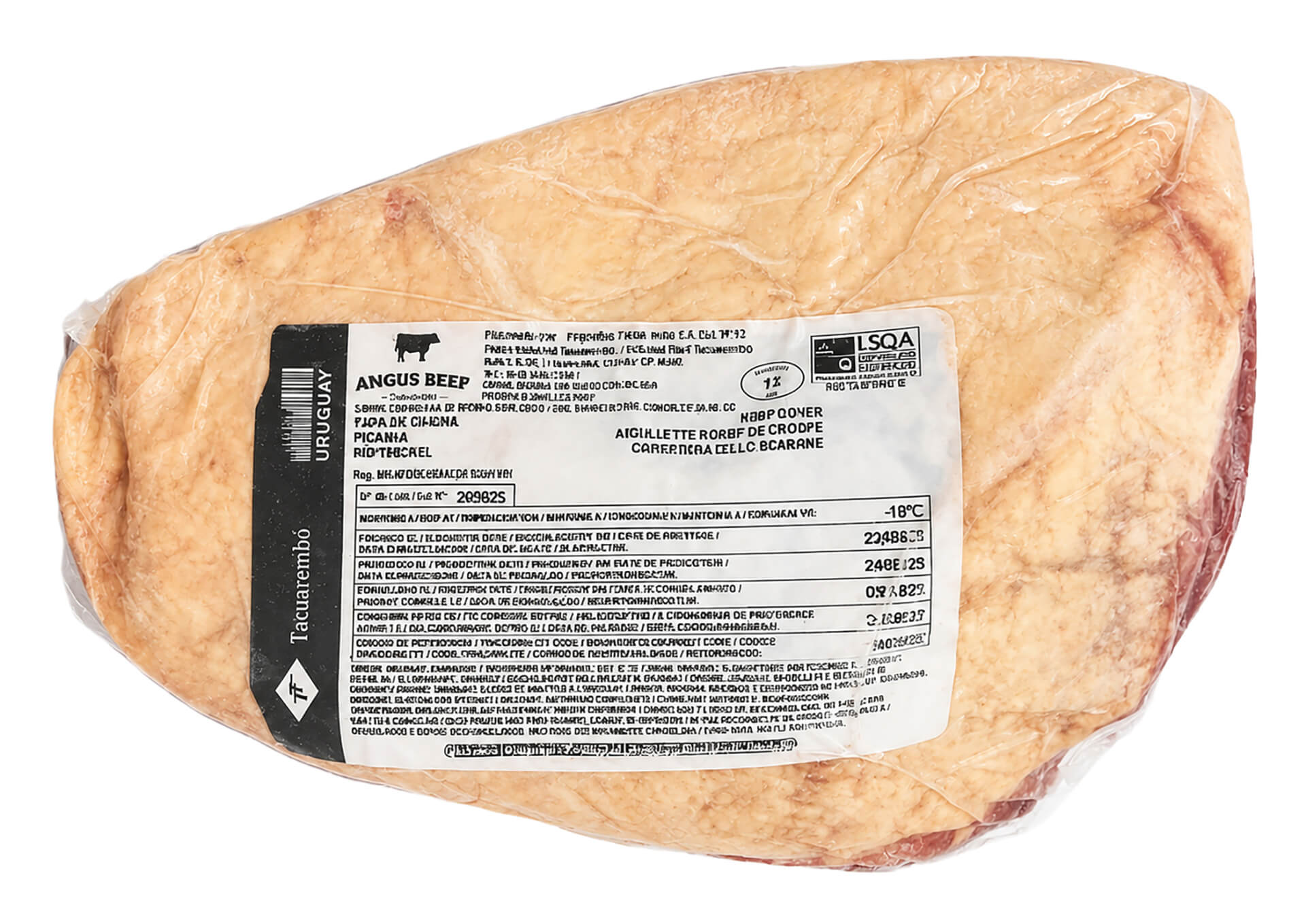 Novilho Picanha Uruguai Congelada Vácuo Novilho Picanha Uruguai Congelada Vácuo