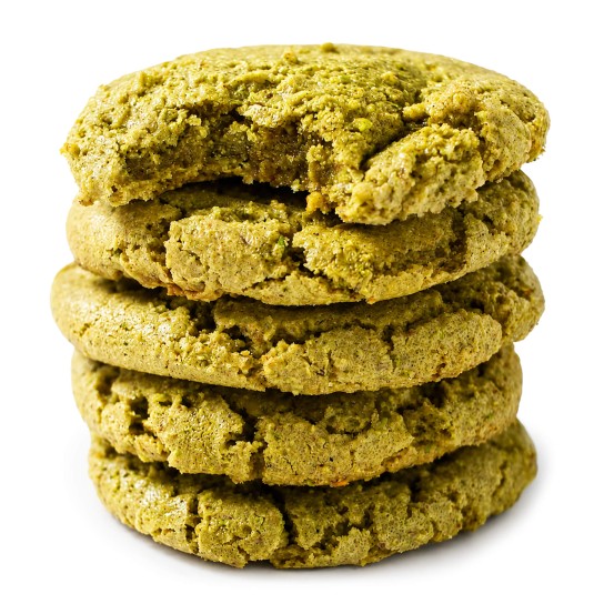 Bolacha Cookie Pistachio c/ Pepitas Chocolate Branco Congelado Cookie DO 18x68 g