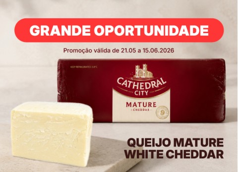 Grande Oportunidade - Queijo White Cheddar Mature Grande Oportunidade - Queijo White Cheddar Mature