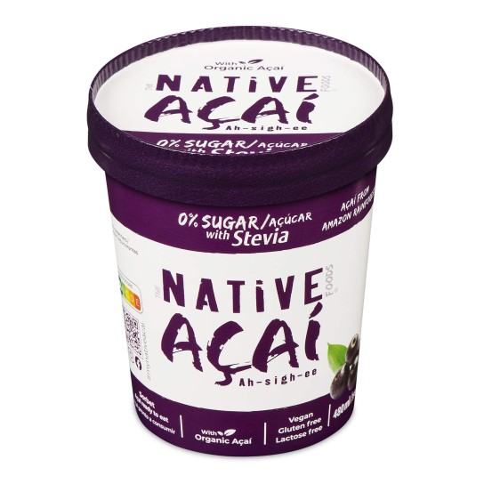 Sorbet Açaí Zero Açúcar Congelado 8x480 ml Sorbet Açaí Zero Açúcar Congelado 8x480 ml