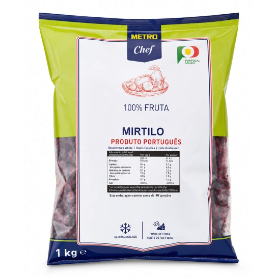 Mirtilos Congelados METRO Chef 7x1 kg