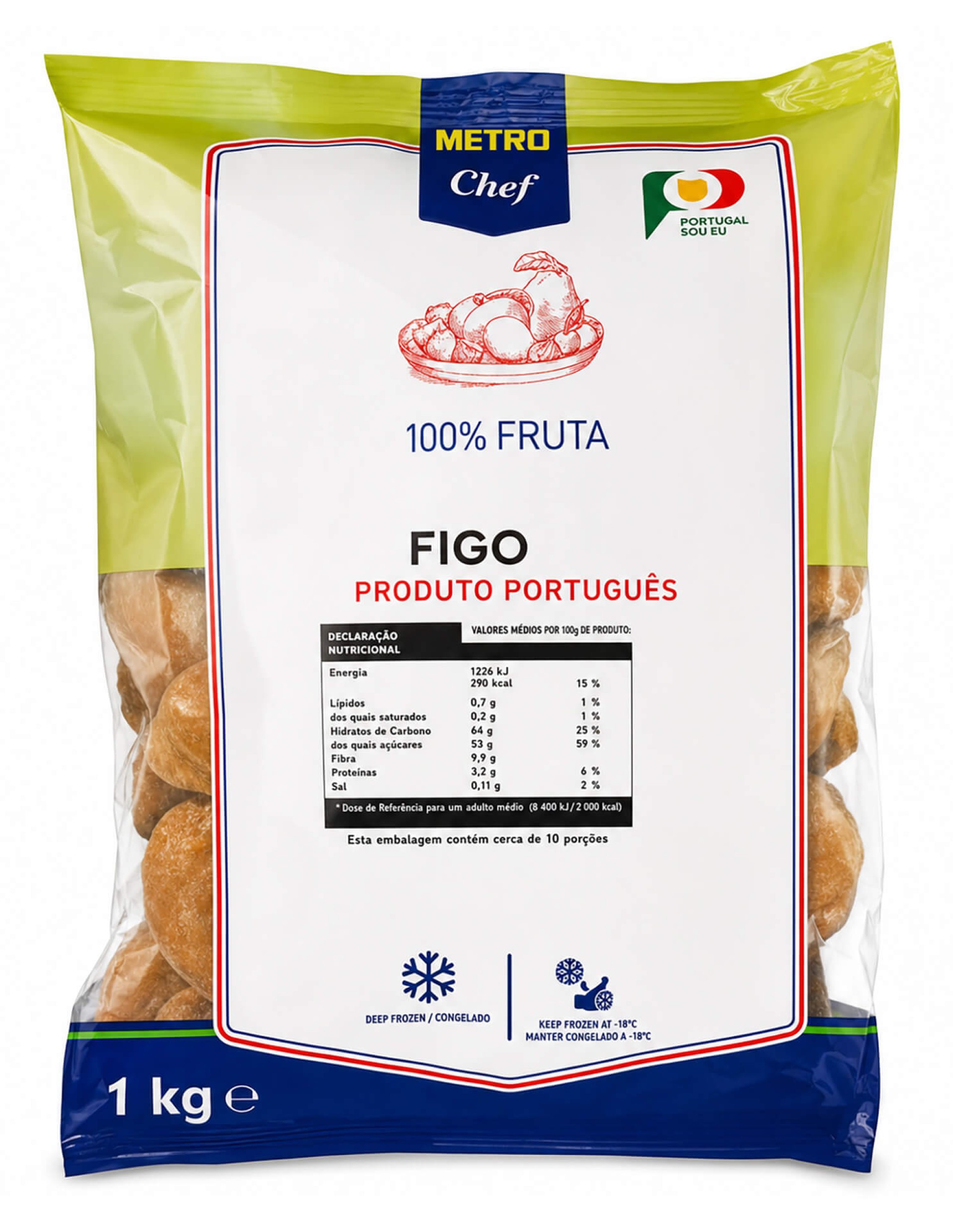 Figos Congelados METRO Chef 7x1 kg Figos Congelados METRO Chef 7x1 kg