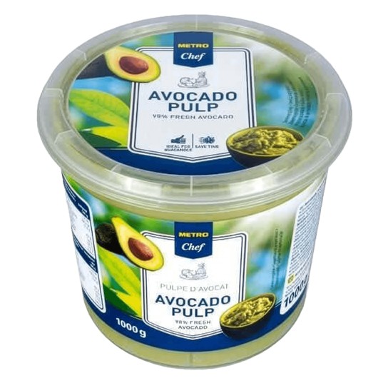 Abacate Polpa METRO Chef 1 kg Abacate Polpa METRO Chef 1 kg