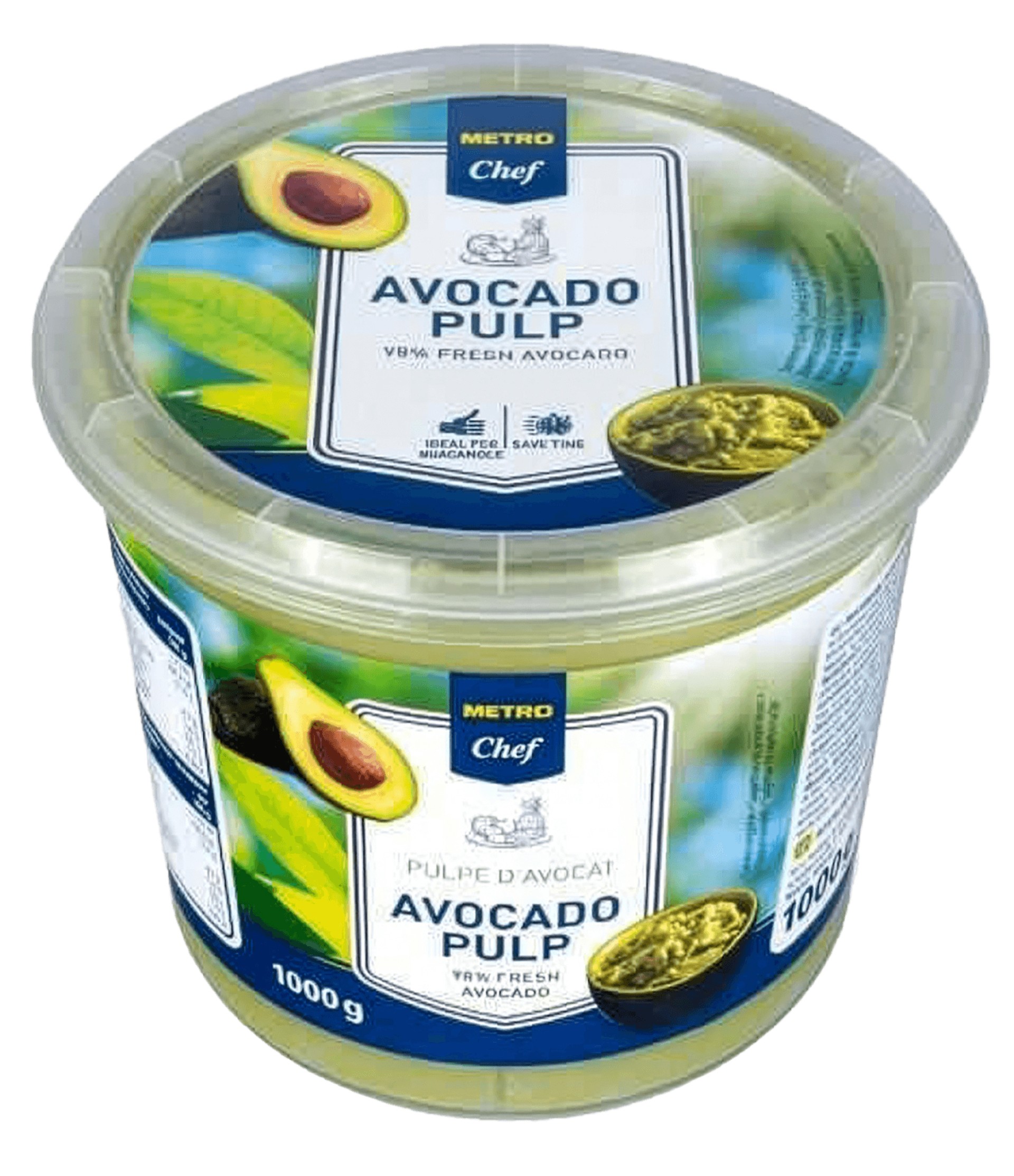 Abacate Polpa METRO Chef 1 kg Abacate Polpa METRO Chef 1 kg
