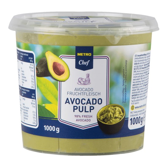 Abacate Polpa METRO Chef 1 kg Abacate Polpa METRO Chef 1 kg