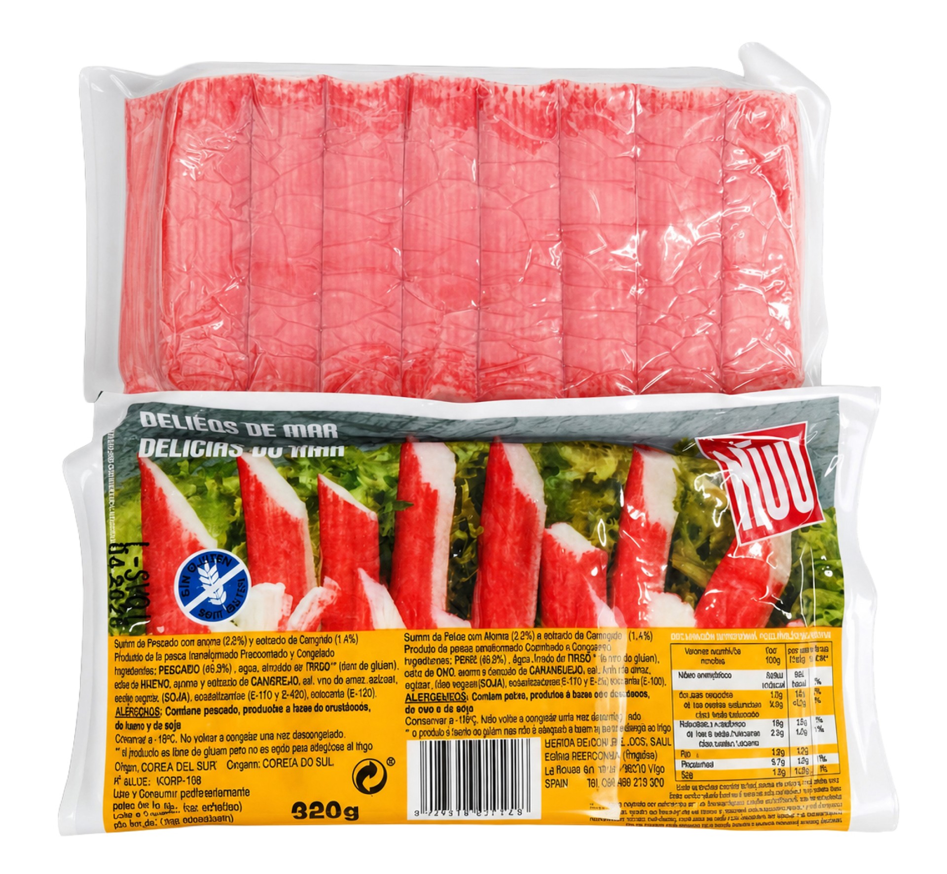 Del�cias Mar Congeladas N�s 24x250 g