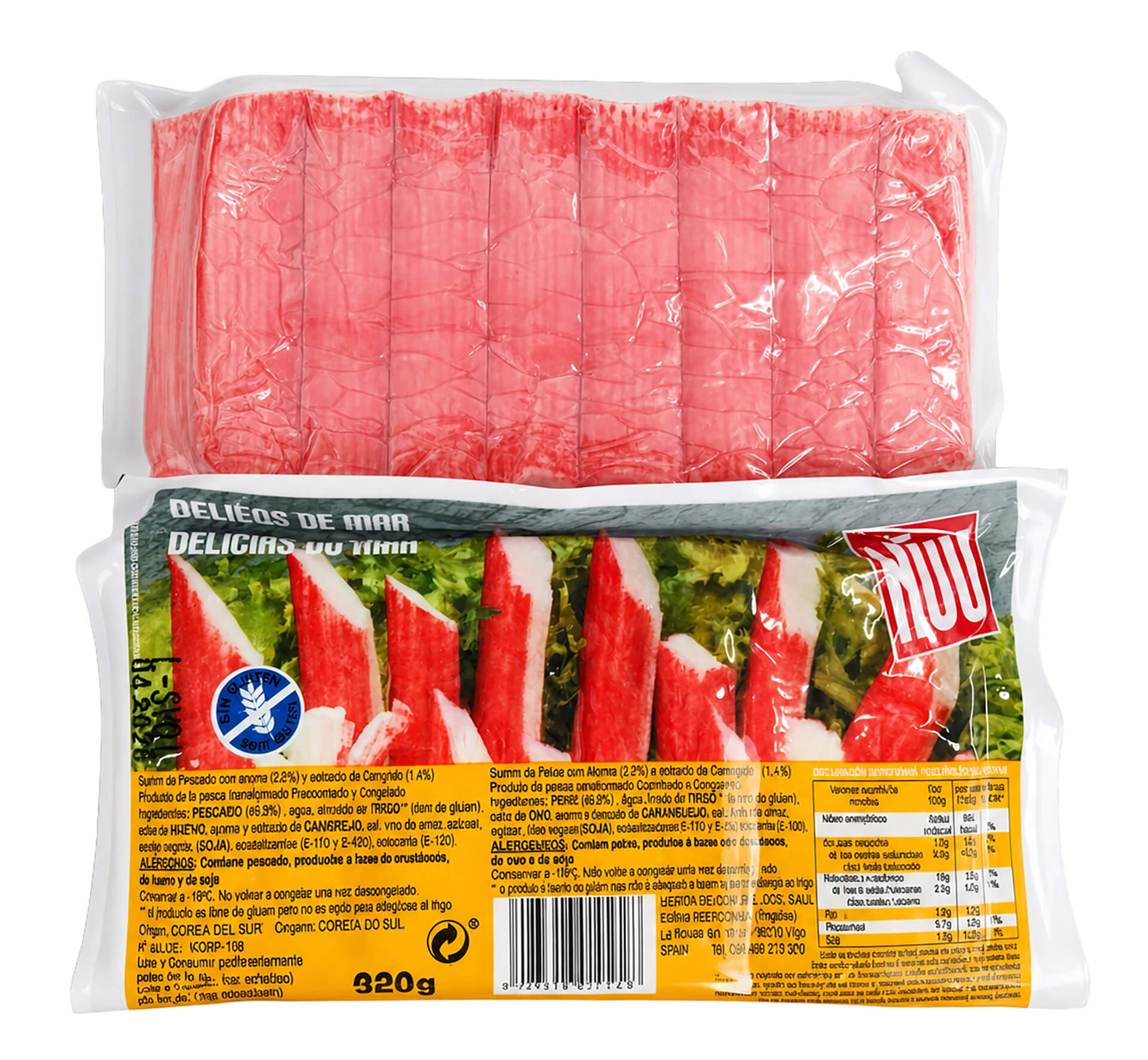 Delícias Mar Congeladas Nós 24x250 g Delícias Mar Congeladas Nós 24x250 g