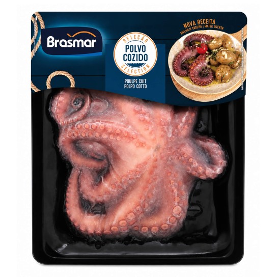 Polvo Cozido Inteiro 800/1100 g Congelado Cx Polvo Cozido Inteiro 800/1100 g Congelado Cx