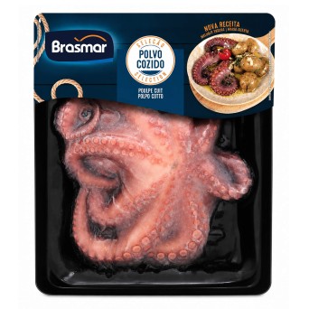 Polvo Cozido Inteiro 500/800 g Congelado Cx