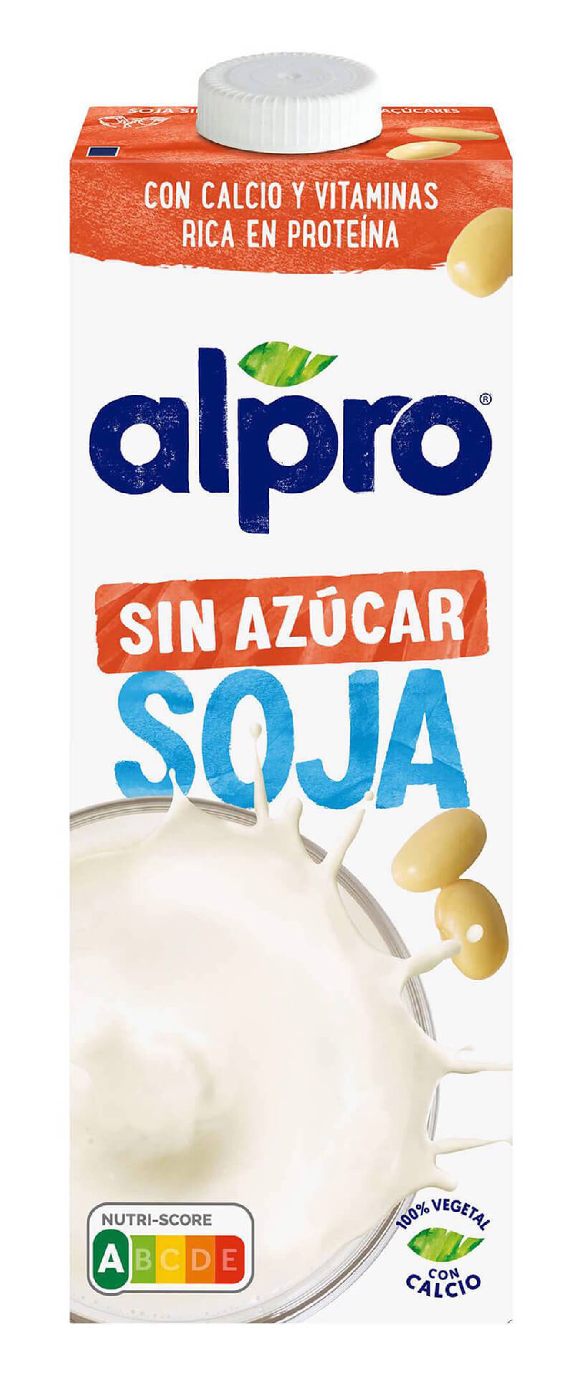 Bebida Vegetal Soja S/Acucar Alpro 6x1 l