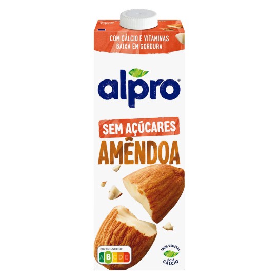 Bebida Vegetal Amêndoa Alpro 6x1 l Bebida Vegetal Amêndoa Alpro 6x1 l