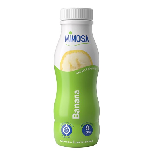 Iogurte Líquido Banana Mimosa 24x151 ml Iogurte Líquido Banana Mimosa 24x151 ml