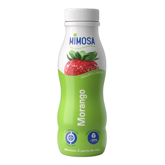 Iogurte Líquido Morango Mimosa 24x151 ml Iogurte Líquido Morango Mimosa 24x151 ml
