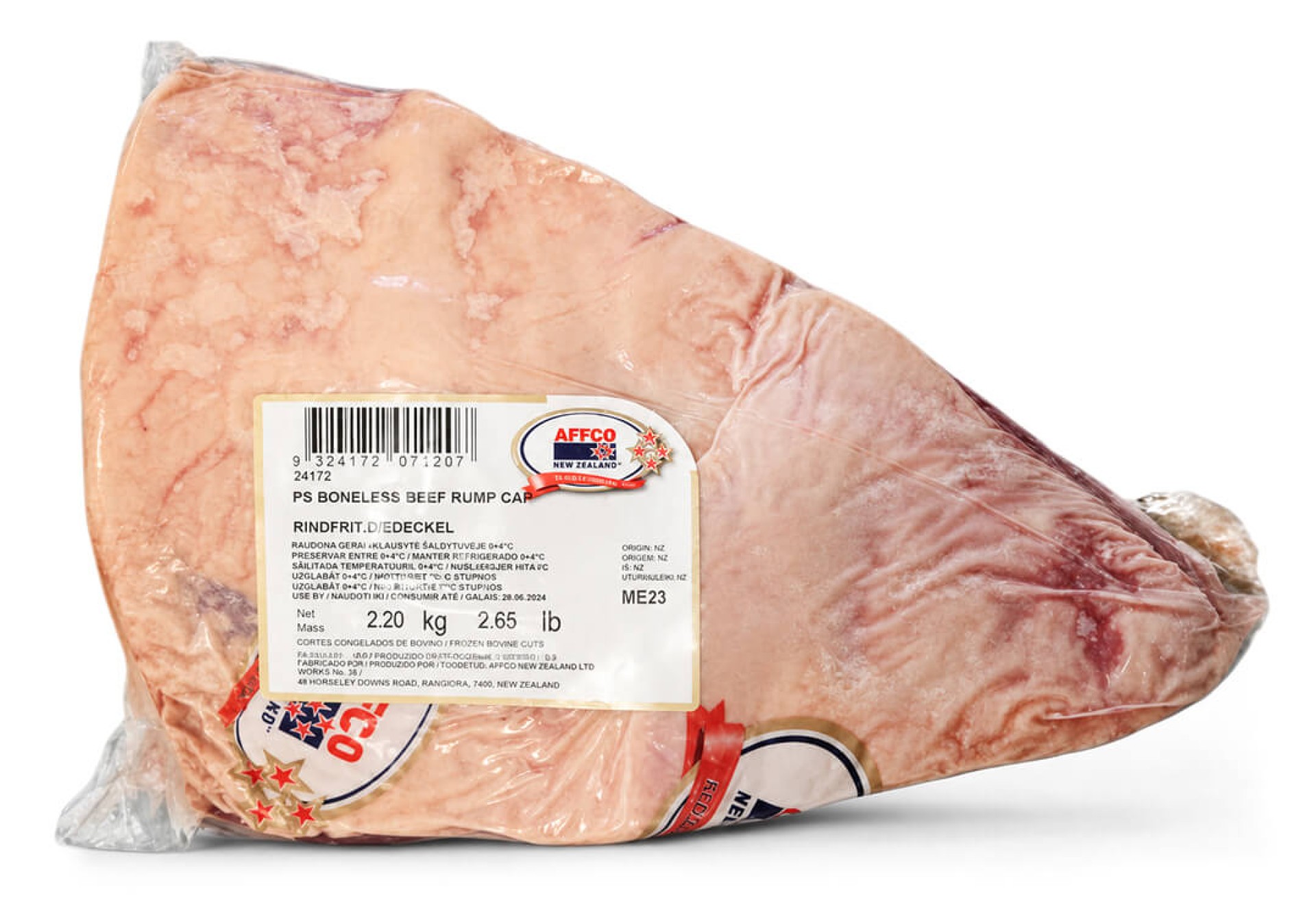 Novilho Picanha Fresca Nova Zelândia Vácuo Novilho Picanha Fresca Nova Zelândia Vácuo