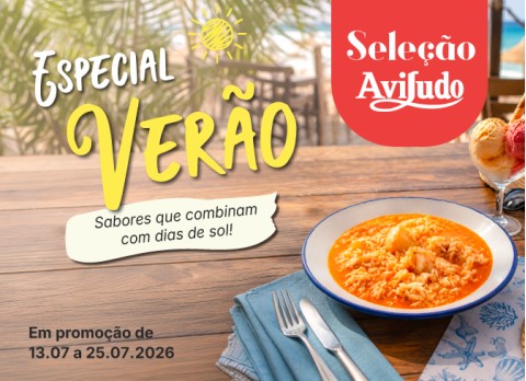 Seleção Aviludo - Especial Verão13.07 a 25.07.2026 Seleção Aviludo - Especial Verão13.07 a 25.07.2026